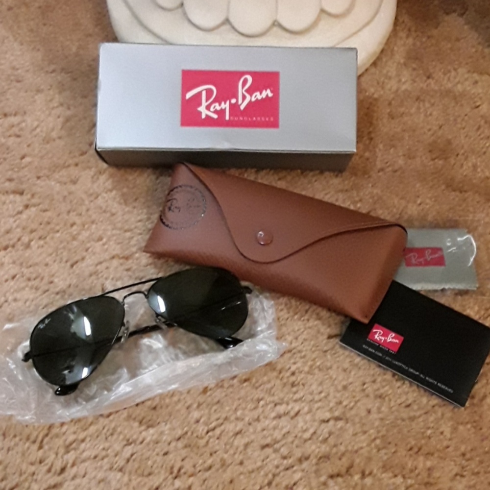 Ray-Ban black on black sunglasses